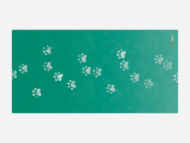 Standard Floor Mat & Towel (Size: Growling Green)