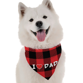 I Love Dad (Size: 18" X 18")