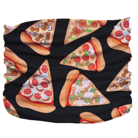 Pizza Luva Pup Scruff (Color: Red,Black, Size: Teeny)