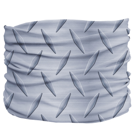 Steel Plated Pup Pup Scruff (Color: Silver, Size: Teeny)