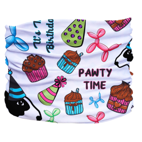 Birthday Pawty Pup Scruff (Color: Multi, Size: Teeny)