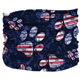 Patriotic Pup Pup Scruff (Color: Red,White,Blue, Size: Teeny)