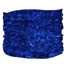 Abstract Pup Scruff (Color: Blue, Size: Teeny)