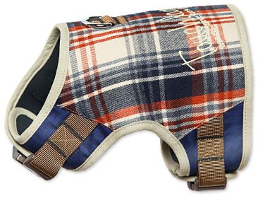 Touchdog Tough-Boutique Adjustable Fashion Dog Harness And Leash (size: large)