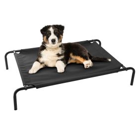Elevated Pet Bed Dogs Cot Dogs Cats Cool Bed (Size: M)