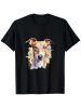 100% Cotton Whippet Watercolor Graphic T-Shirt â€“ Black Short Sleeve, Artistic Dog Design, Perfect Gift for Pet Lovers