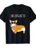 Incorgnito - Funny Corgi Dog Incognito Pun T-Shirt T-Shirt220gT-shirt 100% T-shirt