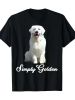 White English Cream Golden Retriever Simply Golden T-Shirt