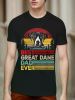 The best Great Dane dad forever "vintage style T-shirt - Ideal Father's Day and Christmas gift for dog lovers