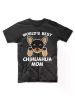 Chihuahua Mom Shirt - World'S Best Chihuahua Mom Dog Owner T-Shirt, Regular-Fit, Family T-shirt