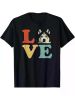 I Love My Siberian Husky Dog Lovers Funny Idea Shirts Gift Unisex T-Shirt, All-Season,